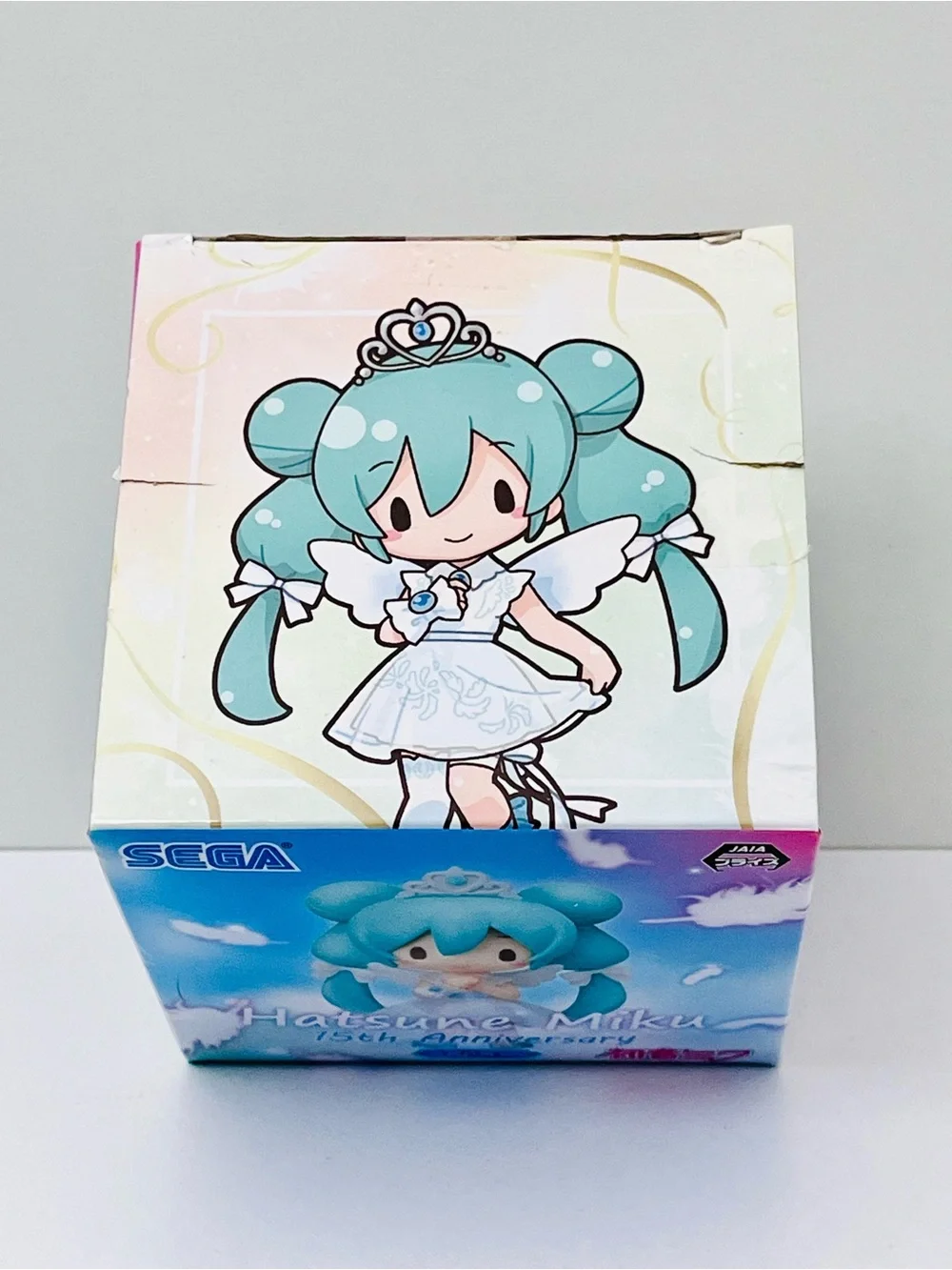 SEGA Hatsune Miku 15th Anniversary Mini Perching Figure NIB